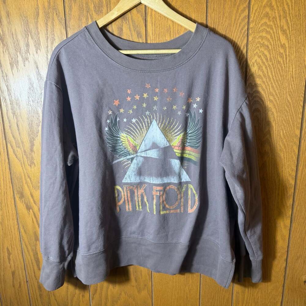 Pink Floyd Dark Side of the Moon Graphic Sweatshirt Size 2X Hybrid Apparel